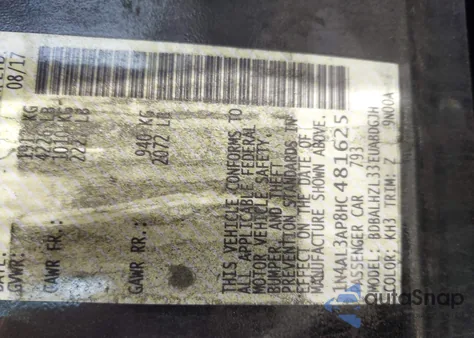 2017 Nissan Altima 2.5 Sr from USA, damaged, VIN 1N4AL3AP8HC481625